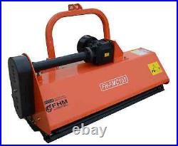 60 Centered Heavy Duty Flail Row Mower with Hammer Blades
