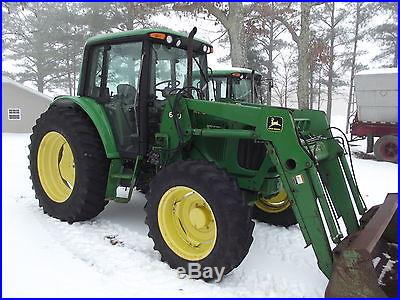 6420 JOHN DEERE CAB 4X4 WITH 640 LOADER/ UNRESERVED