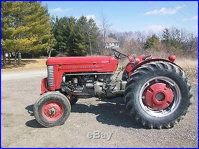 64 Massey Ferguson 65 Antique Tractor NO RESERVE Three Point Power Steering Ford