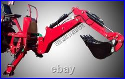 6'Dig Compact Tractor Backhoe Self Contained PTO Powered Cat. I 25Hp+(VL-BHM6) 6'Dig Compact Tractor Backhoe Self Contained PTO Powered Cat. I 25Hp+(VL-BHM6)