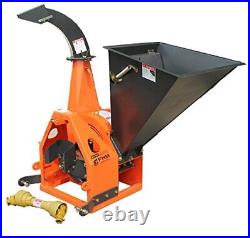 6 Gravity Feed Drum Wood Chipper 3pt