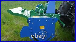 70 wide 64cut, Gear Driven L Blade Rotary Hoe/Tiller with clutch PTO shaft