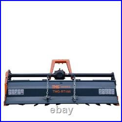 72 3-Point Hitch Rotary Tiller, 40-60 HP Tractor