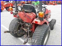 91 Case IH 1120 4x4 compact tractor 19 hp Mitsubishi pwr steering used 1470 hrs