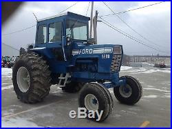 9600 FORD TRACTOR WITH CAB DIESEL 1975