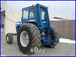 9600 FORD TRACTOR WITH CAB DIESEL 1975