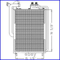 AL119566 AL77977 Condenser Cooler Combo AL111999 For J Deere 6010 6410S
