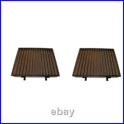 AL55319 (2) New Side Screens 16 3/4 x 19 1/2 For John Deere Tractors 2140 2750