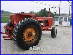 Allis Chalmers 220 Row Crop Tractor, Rear Fenders, 3044 Hours Good Original