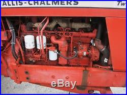 Allis Chalmers 220 Row Crop Tractor, Rear Fenders, 3044 Hours Good Original