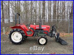 Agricultural Farm Tractor 4WD 3Spd Diesel PTO 3 Pt Hitch 43 Front Loader Bucket