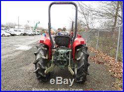 Agricultural Farm Tractor 4WD 3Spd Diesel PTO 3 Pt Hitch 43 Front Loader Bucket