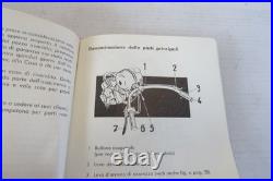 Agrietta Type 1000 Tiller Vintage Era Maintenance Use Manual