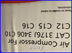 Air Compressor For CAT 3176J 3406 C10 C12 C15 C16