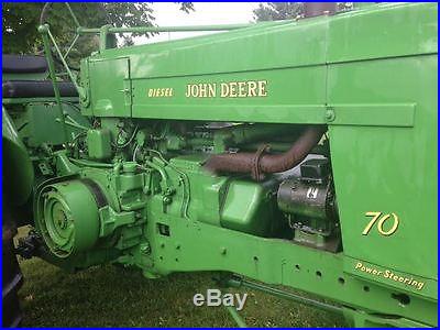 Antique John Deere 70 Tractor Standard. Power Steering. PTO. Live Hydraulic