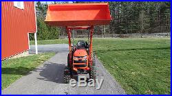 BARELY USED 2015 Kubota B2601 4x4 COMPACT TRACTOR With LOADER HYDRO ONLY 7 HOURS