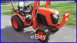 BARELY USED 2015 Kubota B2601 4x4 COMPACT TRACTOR With LOADER HYDRO ONLY 7 HOURS