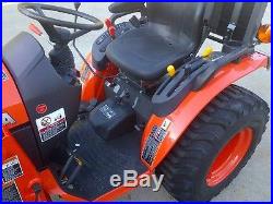 BARELY USED 2016 Kubota B2601 4x4 COMPACT TRACTOR WITH LOADER