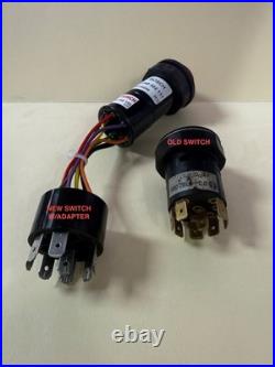 BRAND NEW GENUINE BOSCH HAZARD WARNING SIGNAL SWITCH withWIRING HARNESS ADAPTER