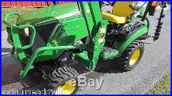 BRAND NEW JOHN DEERE 1025R 4X4 COMPACT UTILITY TRACTOR With LOADER 25HP HYDRO