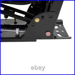 Black Universal Tractor Suspension Seat For Massey Ferguson Ford / New Holland