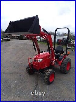Branson 2505H 4wd, Hydrostatic Drive Diesel Tractor with new BL95 Loader TYM