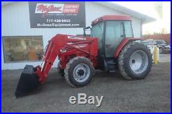 CASE IH CX90 4X4 TRACTOR With LOADER 3181 HOURS 90 HP DIESEL CAB HEAT AIR