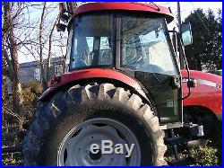 CASE IH TRACTOR JX 95 CAB AIR AND HEAT MFWD 4X4 NICE LOW HOURS