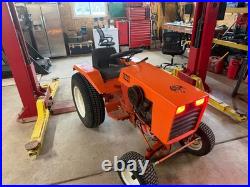 Case 444 Garden Tractor with Plow and Deck