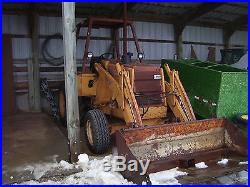 Case 480f loader tractor skidsteer