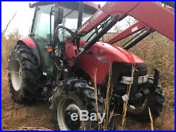 Case 95 2010 4x4 tractor with cab loader 90 hp 1460 hours
