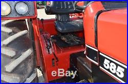 Case IH 585 diesel tractor 1475 hours nice tractor