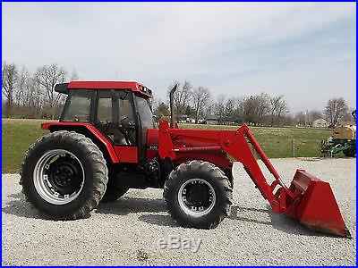 Case International 5140 Tractor & Cab & Front Hydraulic Loader 4x4 2138 HRS
