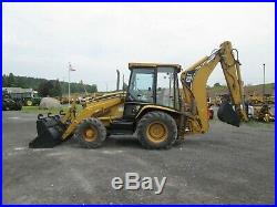 Caterpillar 426C IT Loader Backhoe Used Diesel 4X4 Glass Cab Outriggers 2 Stick