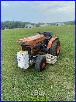 Clean Kubota B6100E WithMower Diesel tractor Clean CAN SHIP 650.00 FLAT RATE