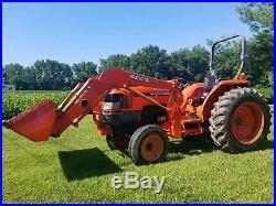 Clean Kubota MX5000SU Tractor with loader CAN SHIP CHEAP