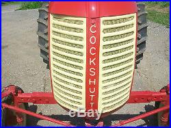 Cockshutt 20 Deluxe Antique Show Tractor New Tires allis deere farmall case a b