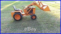 Compact Case 646 Case 648 Loader Tractor