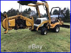 Compact Tractor 4WD with Loader, Belly Mower, and Blade. 2004 Cub Cadet 5254