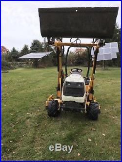 Compact Tractor 4WD with Loader, Belly Mower, and Blade. 2004 Cub Cadet 5254