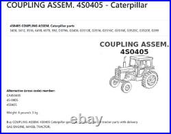 Coupling A CAT 4S-0405