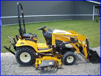 Cub Cadet 5264D Diesel Sub Compact Tractor Loader and 60 Belly Mower 4WD 210hrs