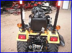 Cub Cadet Yanmar Sc2400 4x4 Loader Belly Mower Compact Tractor