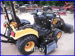 Cub Cadet Yanmar Sc2400 4x4 Loader Belly Mower Compact Tractor