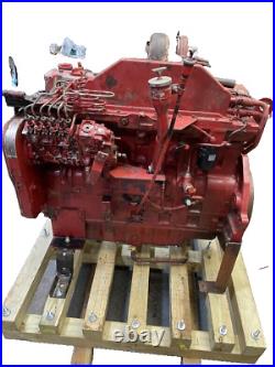 Cummins Engine 6TA-830, Complete Running Engine removed for CaseIH 2188 Combine