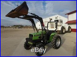 Deutz Allis 5230 Mfwd Compact Tractor With Loader Attachment 940 Hours Showing