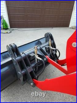 Diesel loader tractor, articulaing loader Kubota Engine, full cab, 25 HP