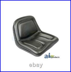 Dish Pan Flip Style Garden Tractor Seat With Brackets Replaces CS5614