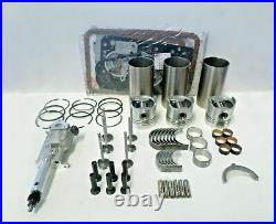 Engine set Complete for FIAT tractors 3 CYL 100mm FIAT480