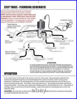 Extra Hydraulic Valve Kit for 3rd Function Grapple Operation Diverter Solenoid Extra Hydraulic Valve Kit for 3rd Function Grapple Operation Diverter Solenoid